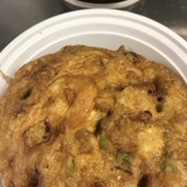 Shrimp Egg Foo Young.