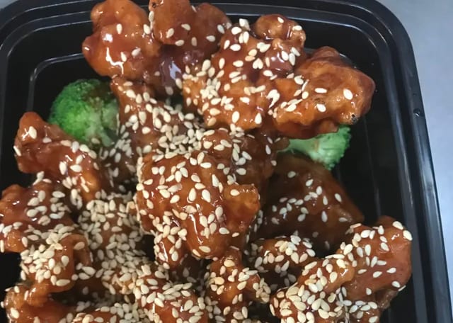 L-11. Sesame Chicken.