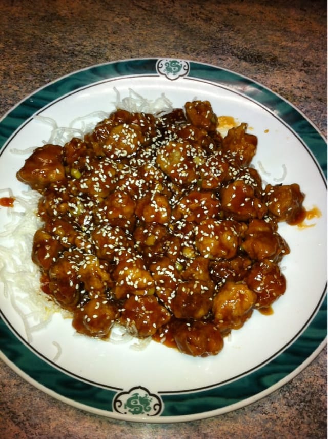 Sesame Chicken.
